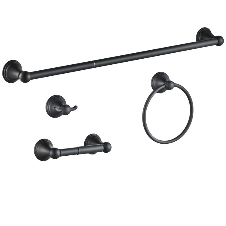 FORIOUS 4 Piece Bathroom Hardware Set Wayfair Canada